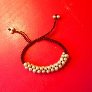 Real pink pearl Bracelet